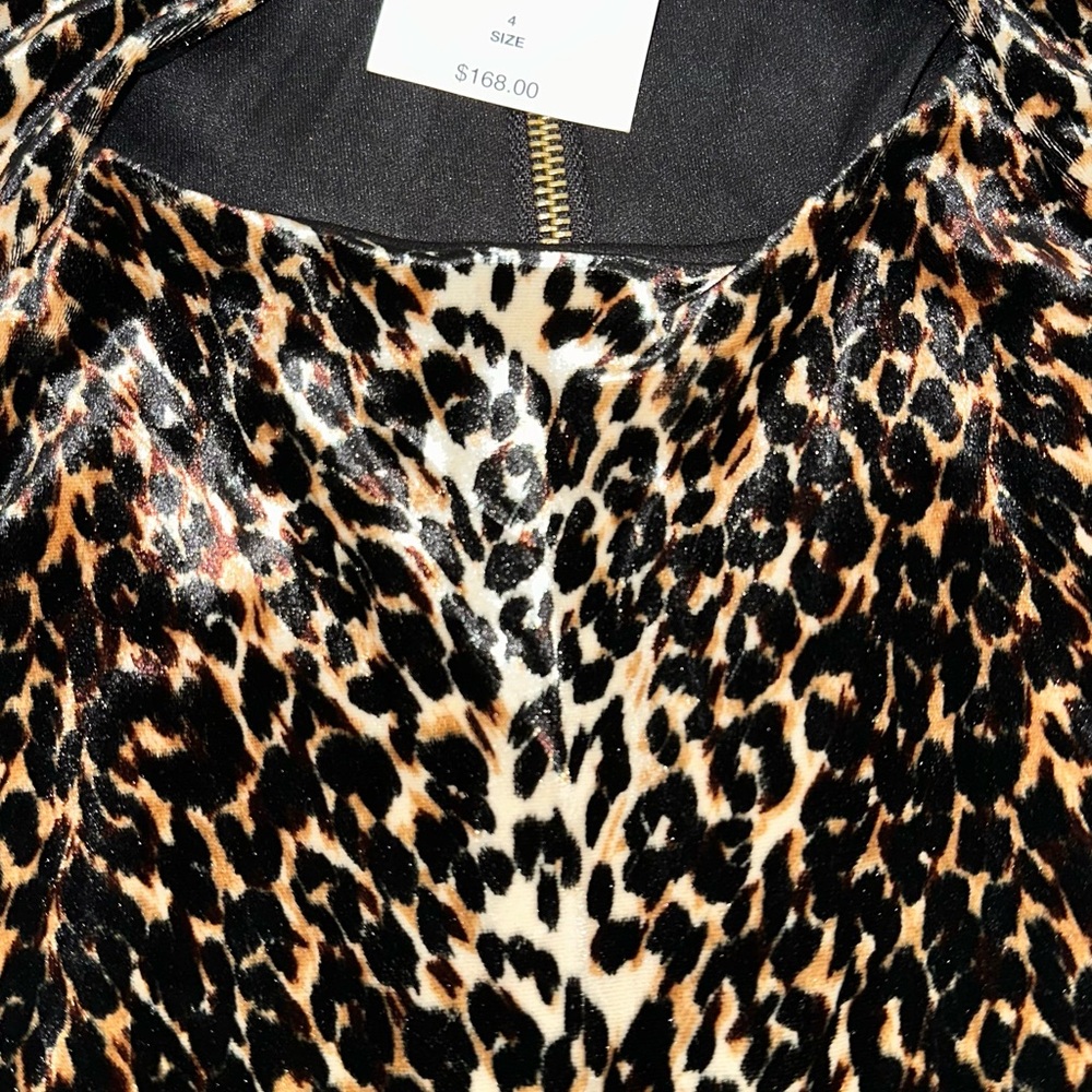 Cache Animal Print Long Sleeve Dress - Picture 13 of 13